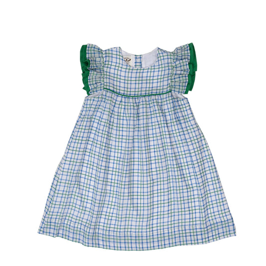 Kelly Navy Plaid Kid's Dress