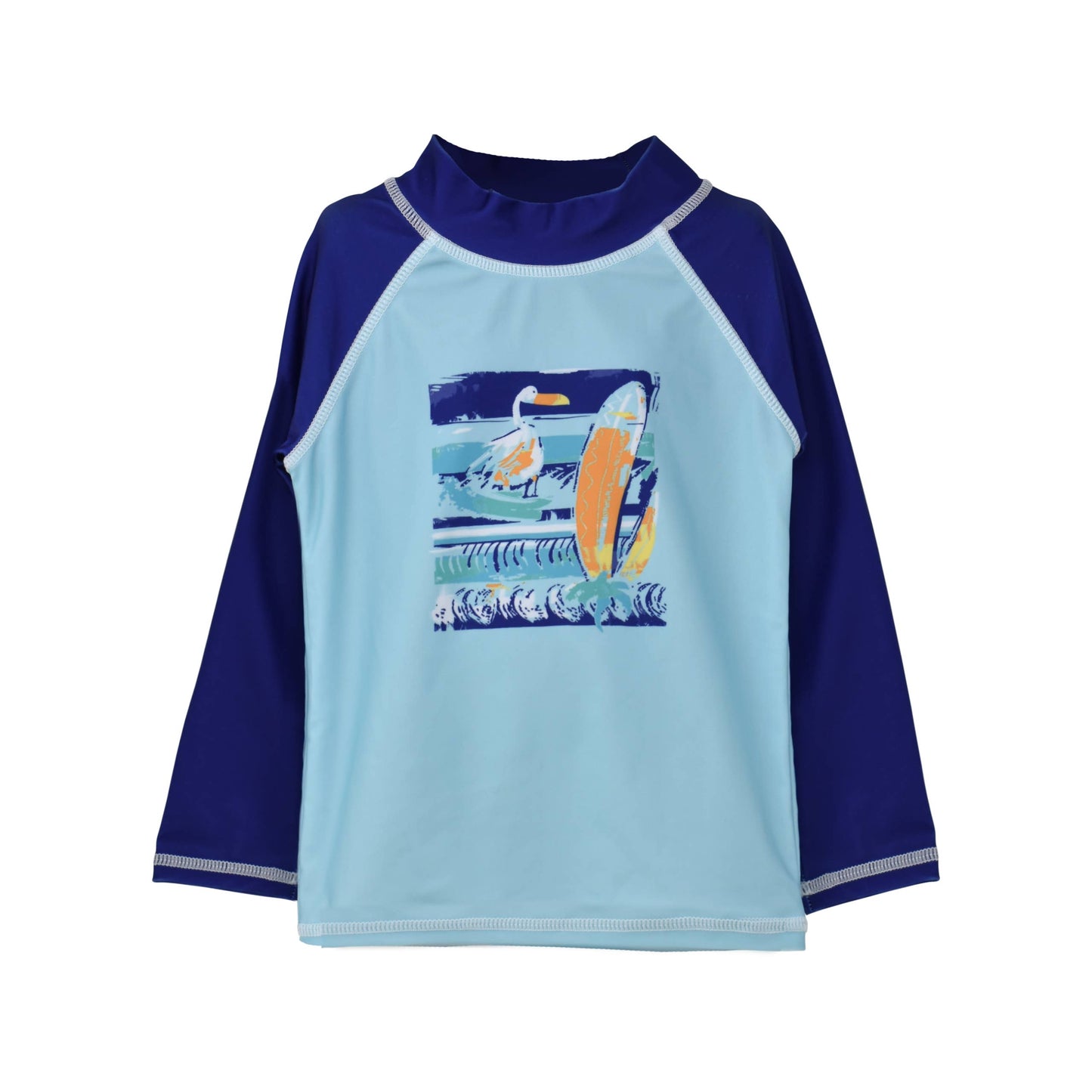 Beachy Boards Rash Guard Swim Top