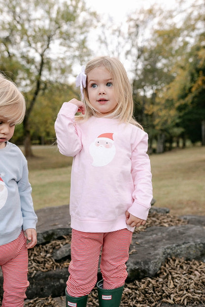 Pink Santa Sweatshirt