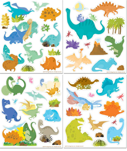 Dinosaur World Reusable Sticker Activity Tote