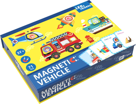 Magnetic Transportation Playset