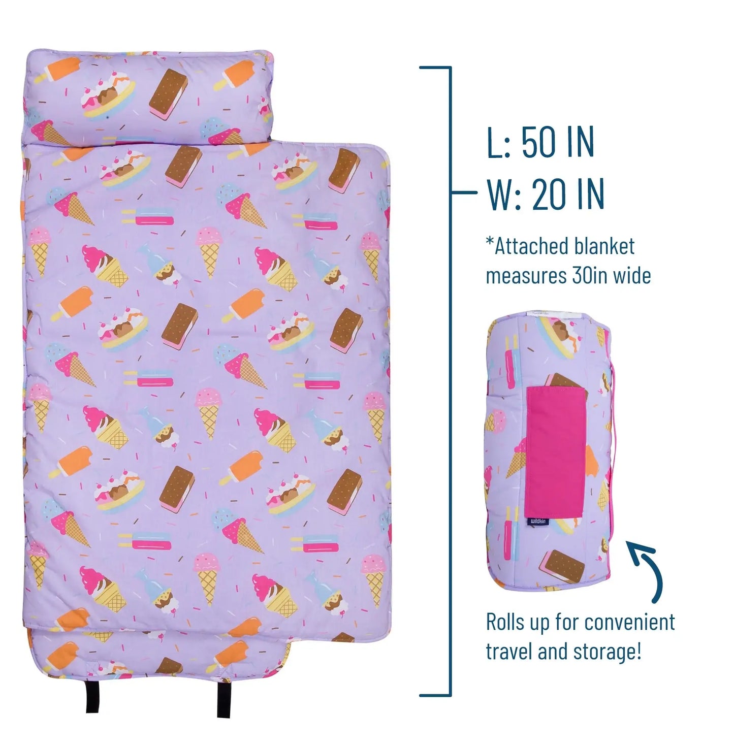 Sweet Dreams Original Nap Mat - Purple