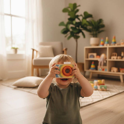 Wooden Camera Toddler Toy