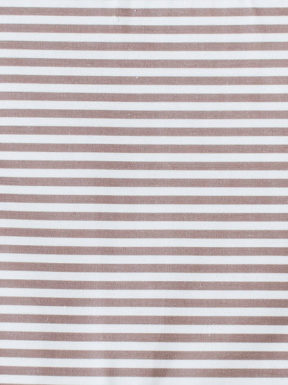 Diaper Caddy: Truffle Stripe