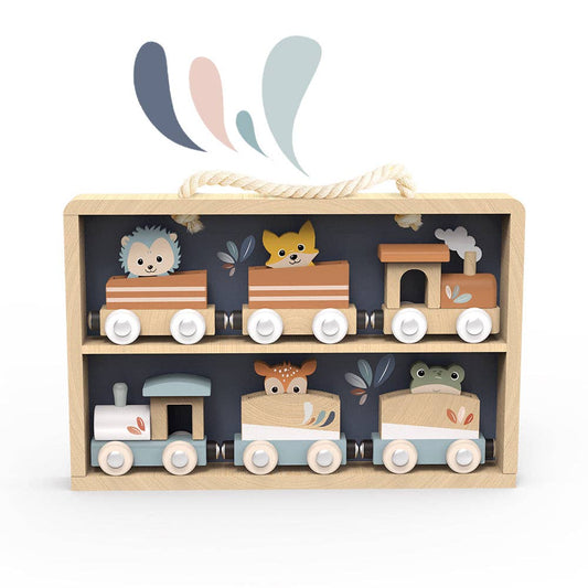 Wooden Train Set