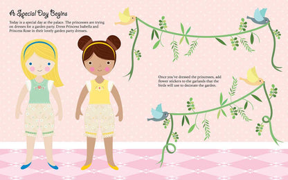 Princesses: Dress-Up Sticker Book