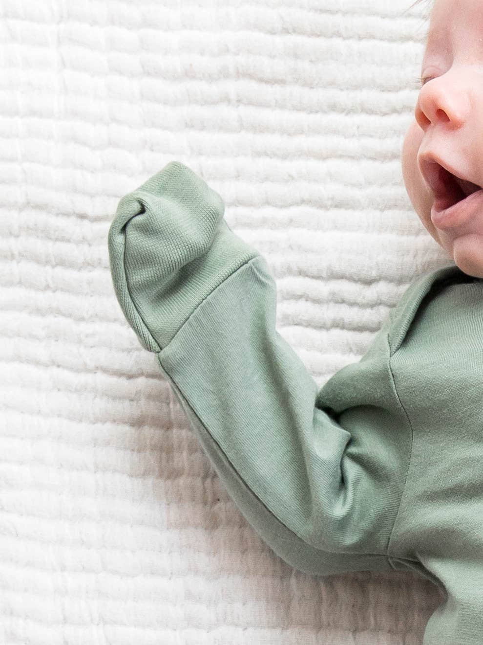 Classic Infant Gown: Thyme