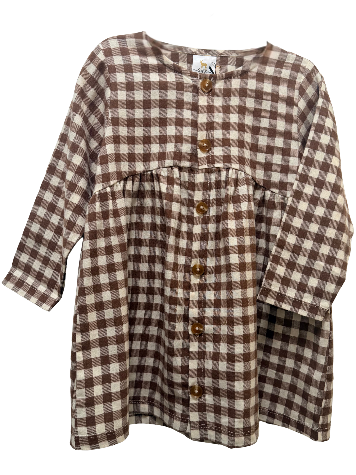 Bark Flannel Dress