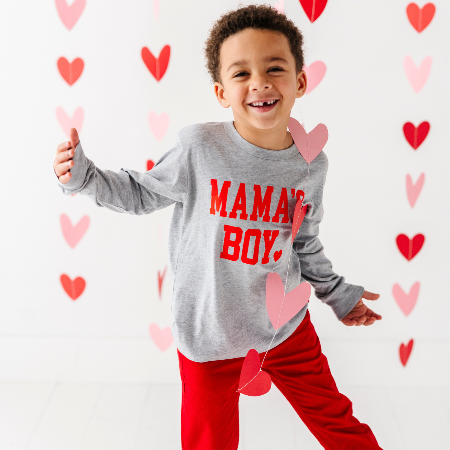 Mama's Boy Valentines Day Shirt