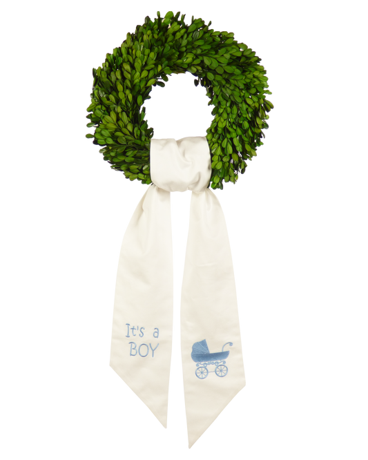 Wreath Sash: It's A Boy