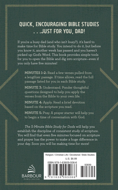 The 5-Minute Bible Study for Dads