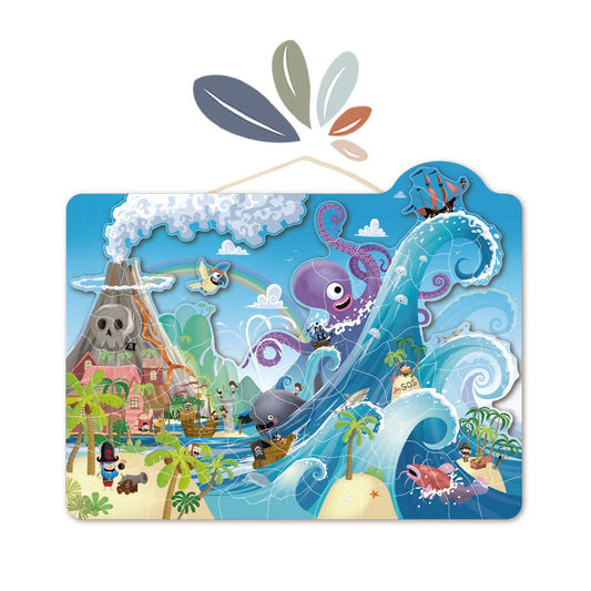 Pirate Magnetic Puzzle
