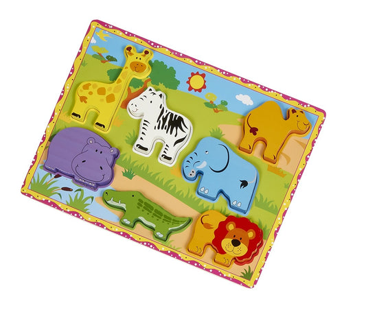 Zoo Animal Wooden Puzzle