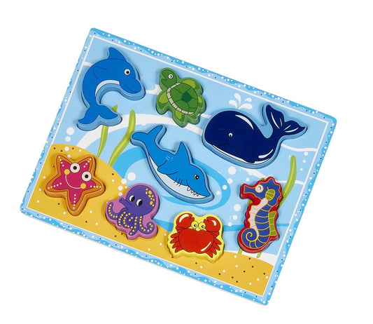 Sea Animals Wooden Puzzle