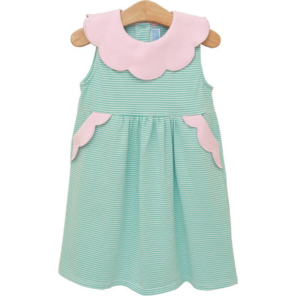 Mint Stripe Penelope Dress