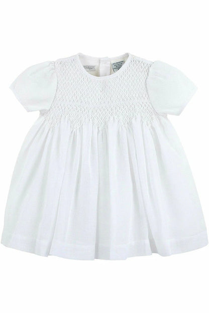 Special Occasion Voile Dress with Bonnet