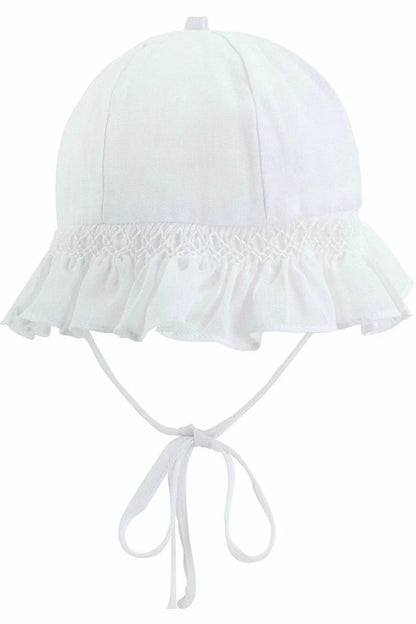 Special Occasion Voile Dress with Bonnet