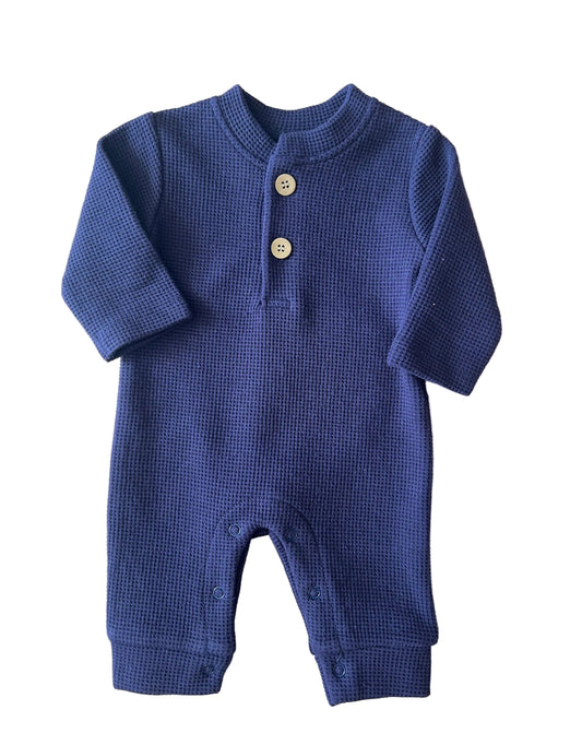 Navy Romper