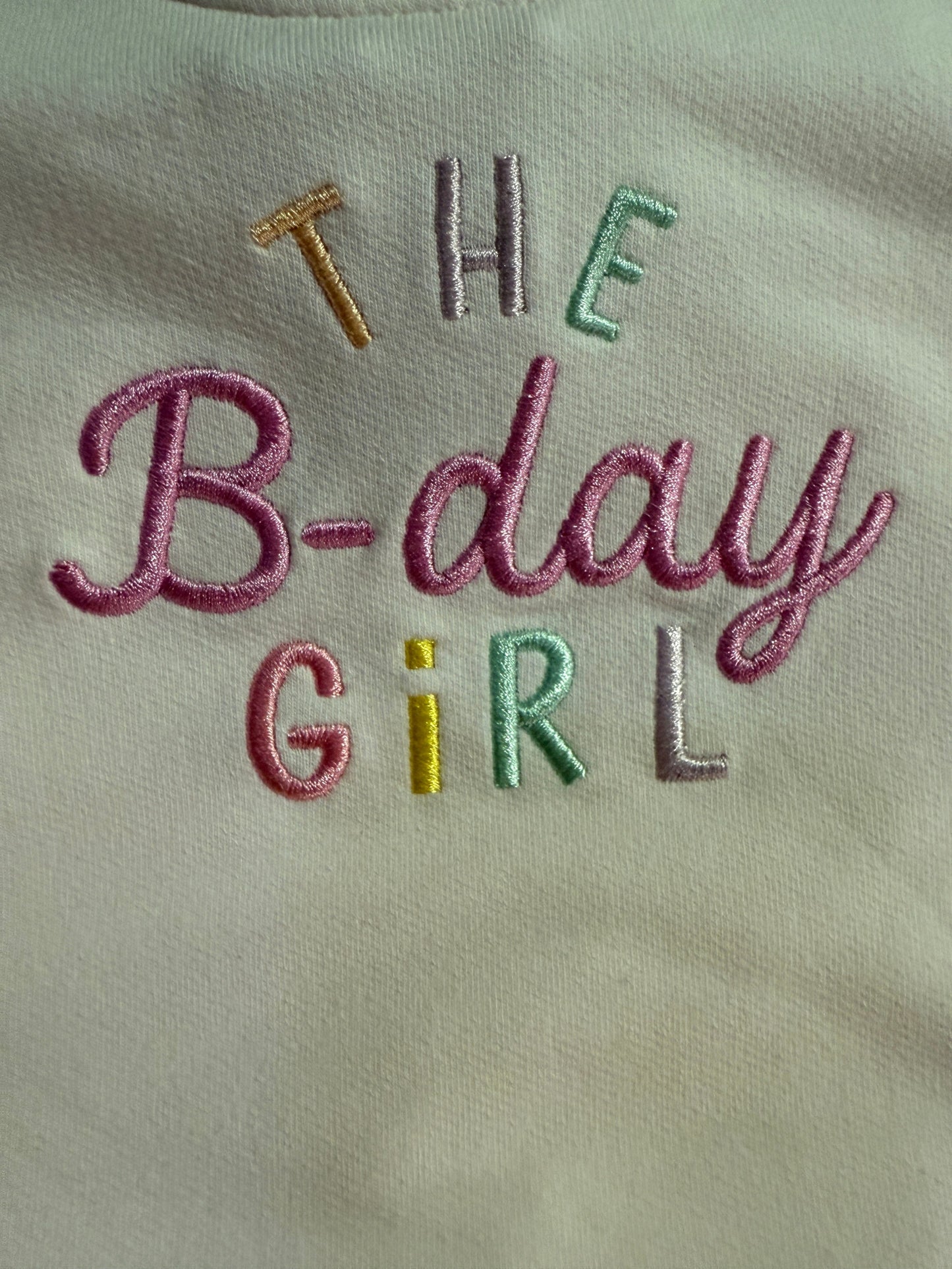 Birthday Girl Oversized Sweatshirt