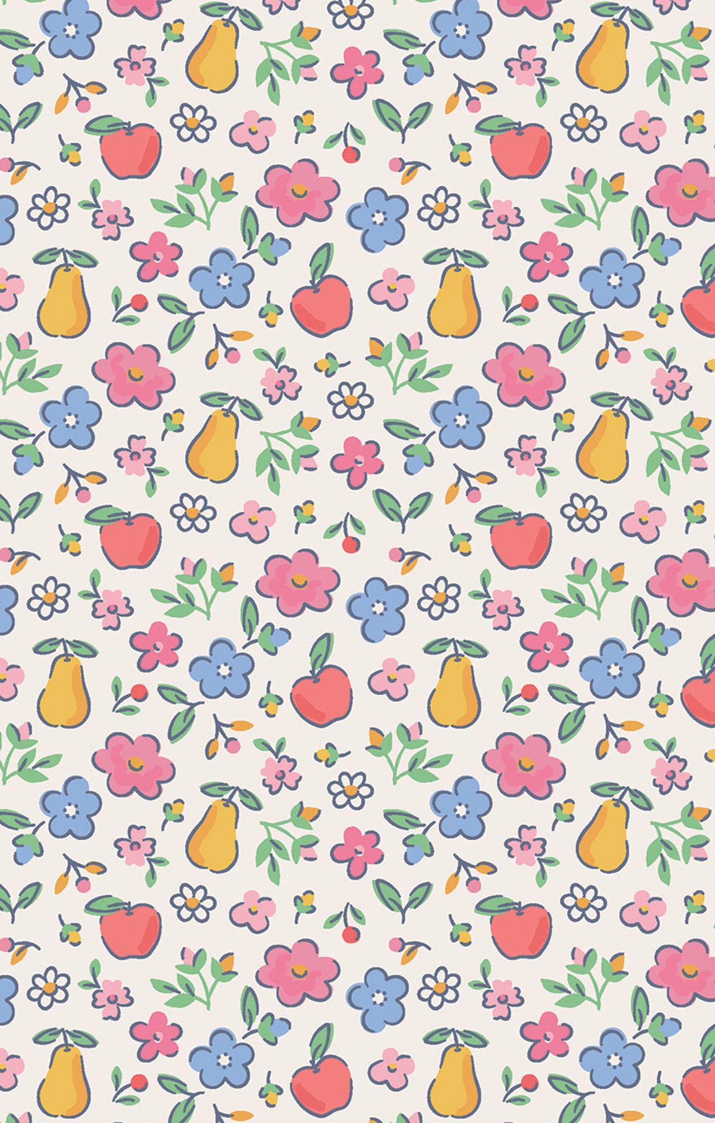 Fall Fruit Floral Romper