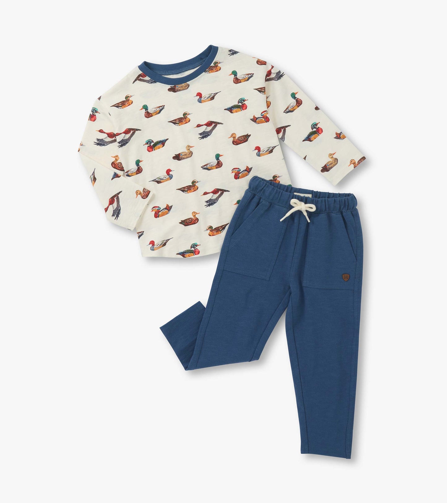 Decoy Ducks Graphic Tee and Pant Set