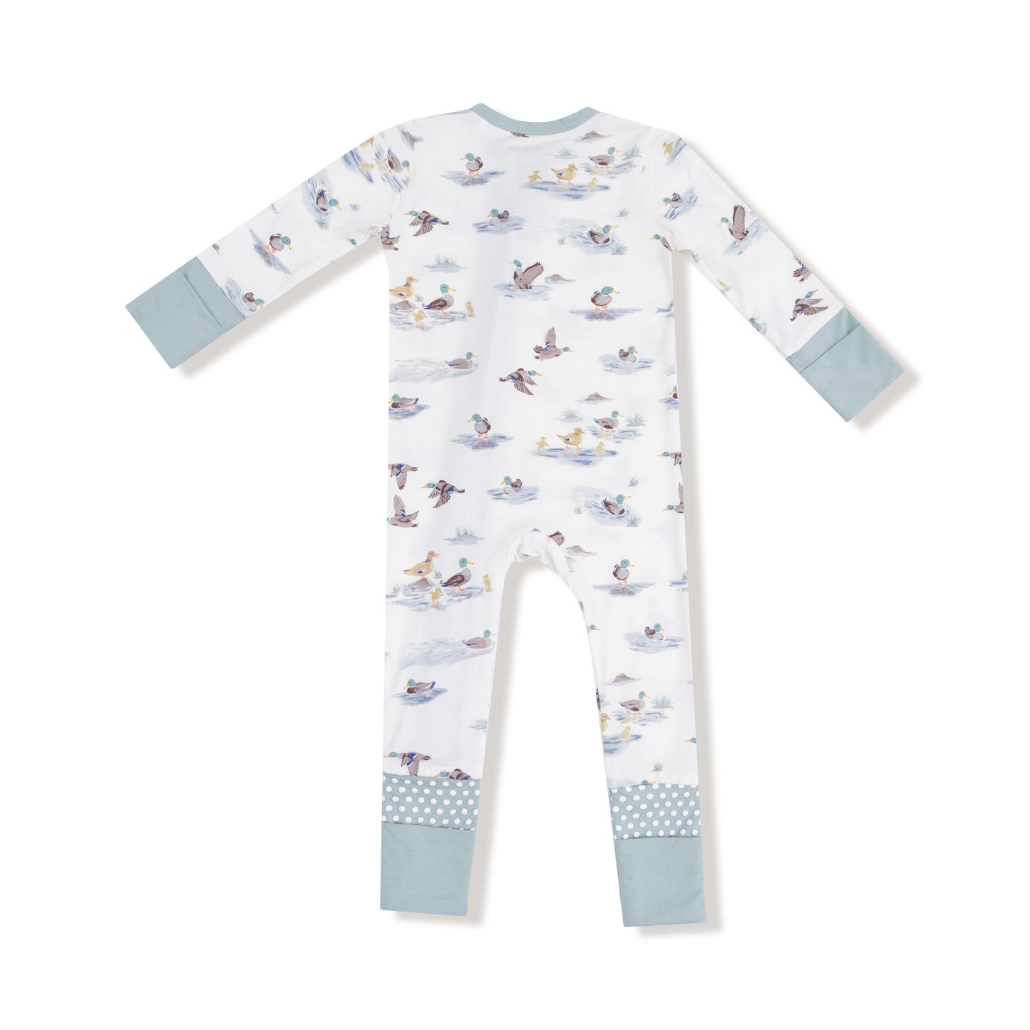 Migrating Mallards - 2 Way Zipper Romper