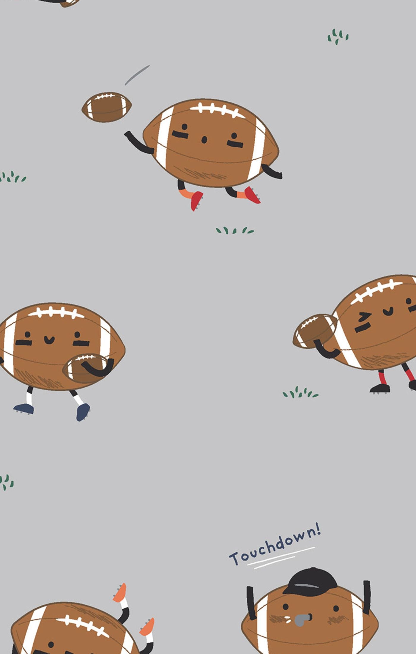 Footballs Playing Football Loungewear Set