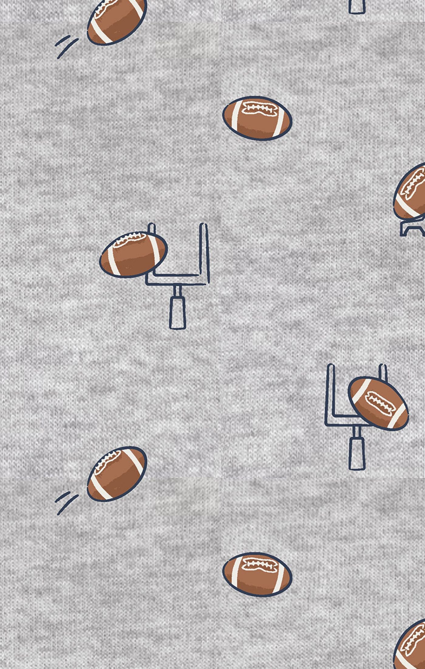Football Field Goal Raglan Sweatshirt And Jogger Set