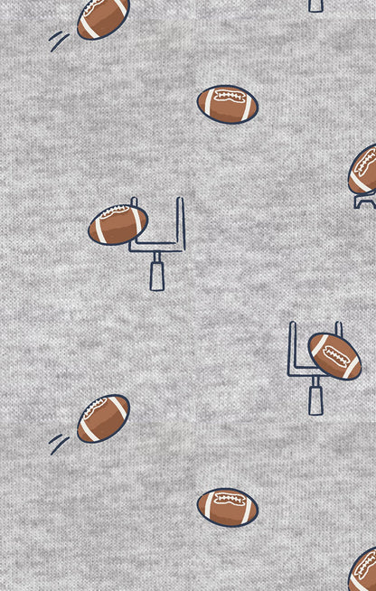 Football Field Goal Raglan Sweatshirt And Jogger Set