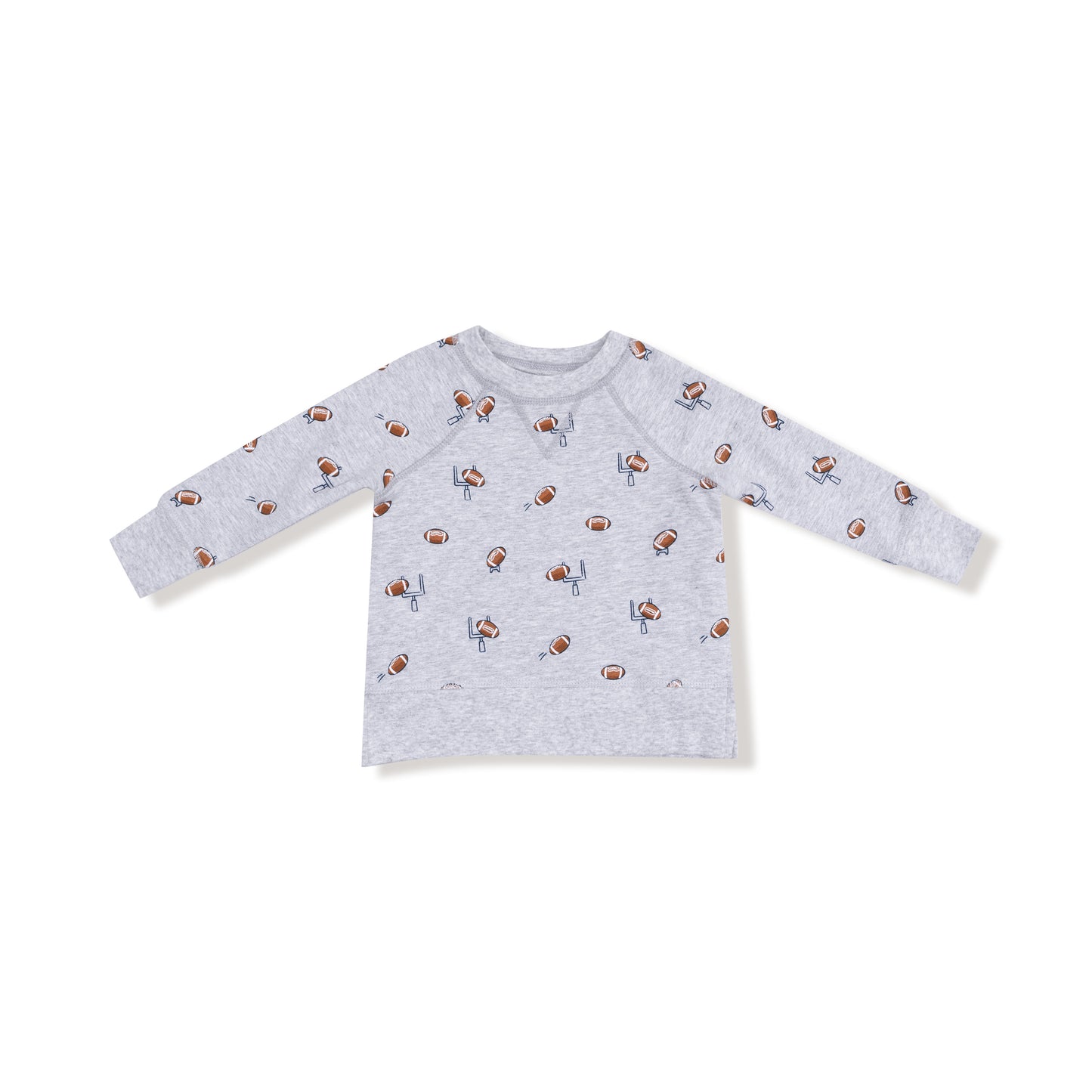 Football Field Goal Raglan Sweatshirt And Jogger Set