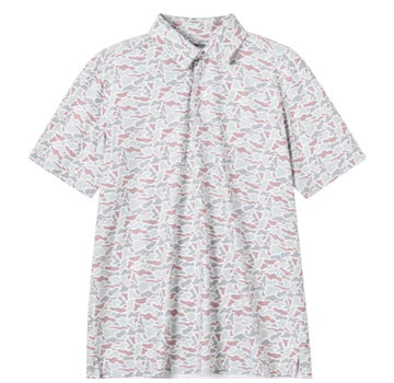 Boys Whitetail Camo Polo