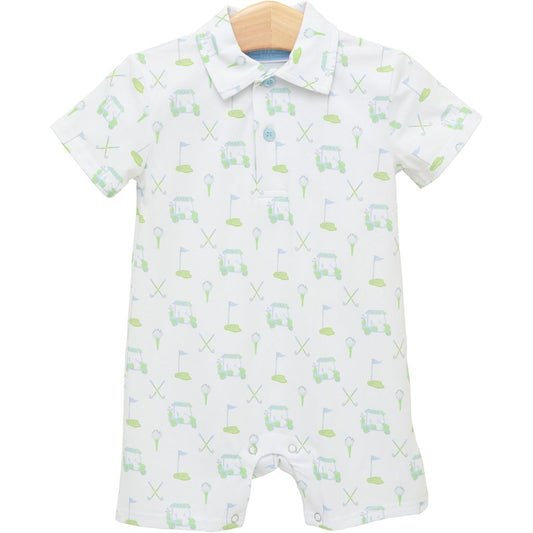 Caddy Club Polo Romper